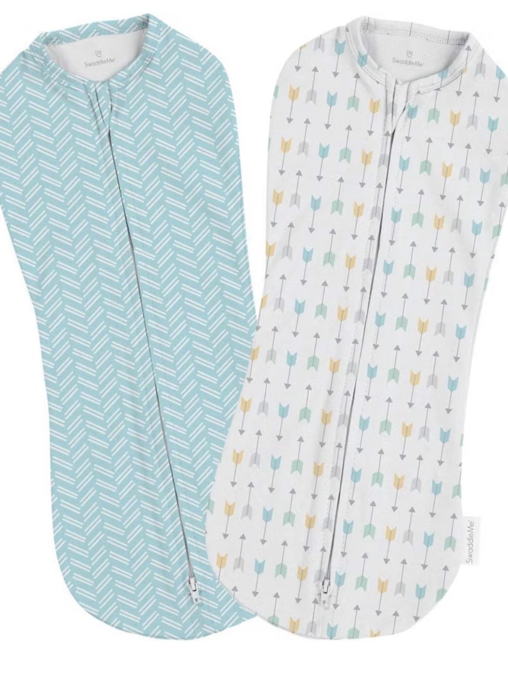 SwaddleMe by Ingenuity Compression Baby Swaddle Pod Newborn 2 Pack